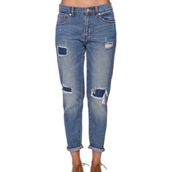 PacSun Denim - Bullhead Denim Co. Patched Boyfriend Jean